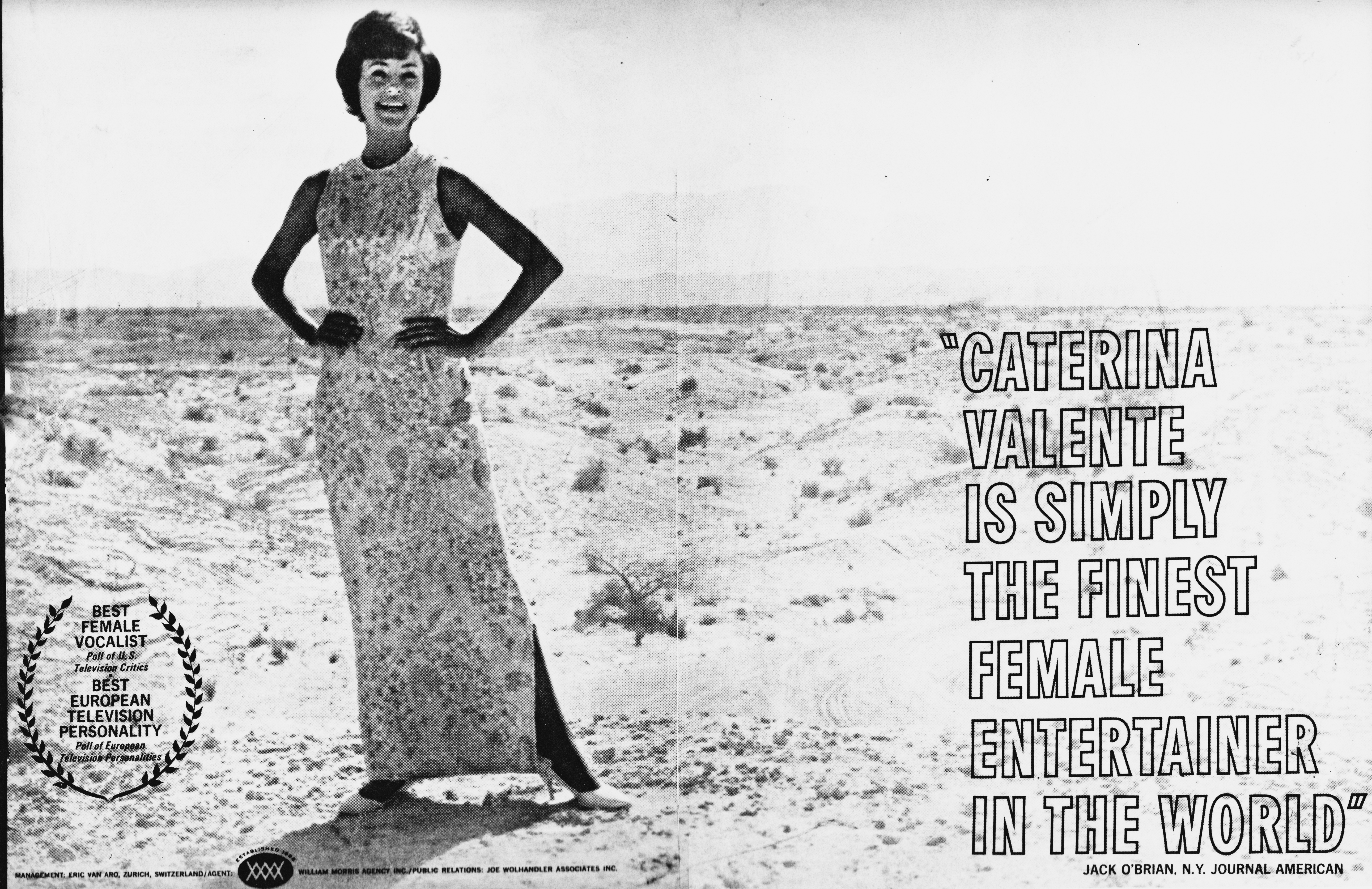 Die Verantwortung gegenüber dem Vermächtnis von Caterina Valente – 

The responsibility toward the Caterina Valente Legacy